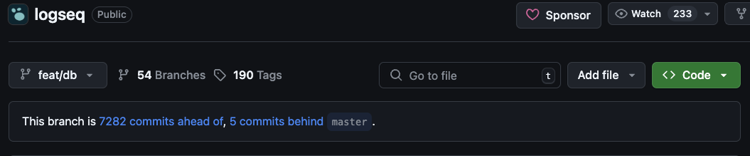 This branch is 7282 commits ahead of, 5 commits behind master