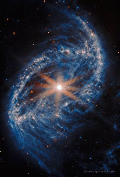 Portrait of galaxy.