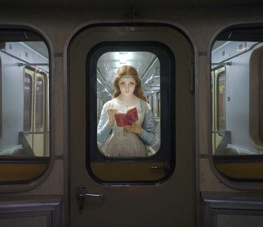 Quand les dieux prennent le métro : les collages anachroniques d’Alexey Kondakov 1