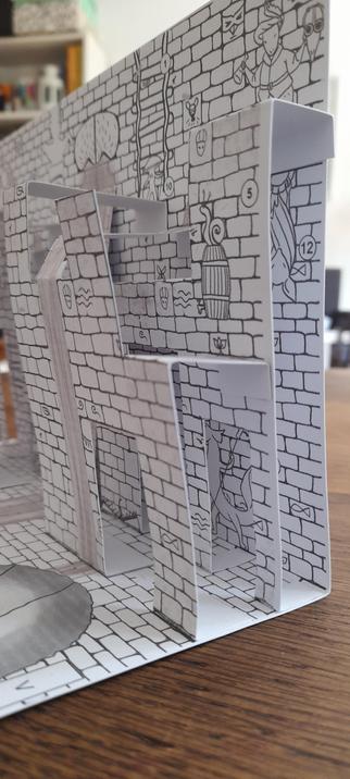 Seitenansicht in den Popup-Dungeon von der anderen Seite