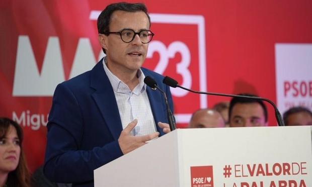 Presidente de la Diputación de Badajoz, Miguel Ángel Gallardo, en una imagen de archivo (Europa Press)