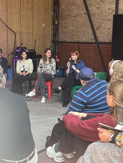 Schnappschuss aus der Paneldiskussion