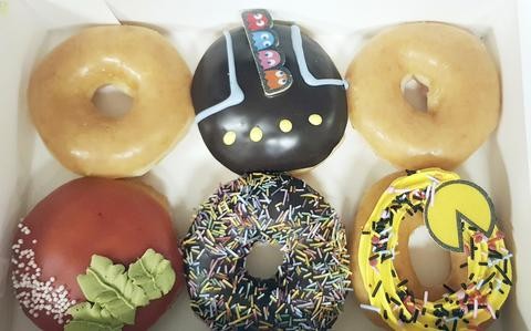 Krispy Kreme Japan celebrates Pac-Man’s 45th birthday with playful doughnut tribute