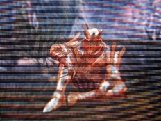 The sinister Knight Lautrec of Carim eyes the Firelink firekeeper with nefarious intent shortly before being kicked off a cliff like he deserves.