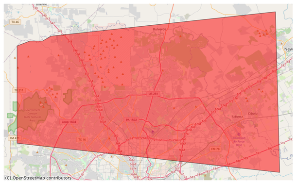 Severe Thunderstorm Warning -  - NWS Austin/San Antonio TX