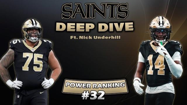 A Deep Dive Into The 2025 New Orleans Saints (Ft. Nick Underhill)