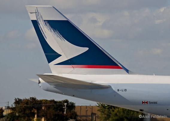 Cathay Pacific Cargo Boeing 744 tail