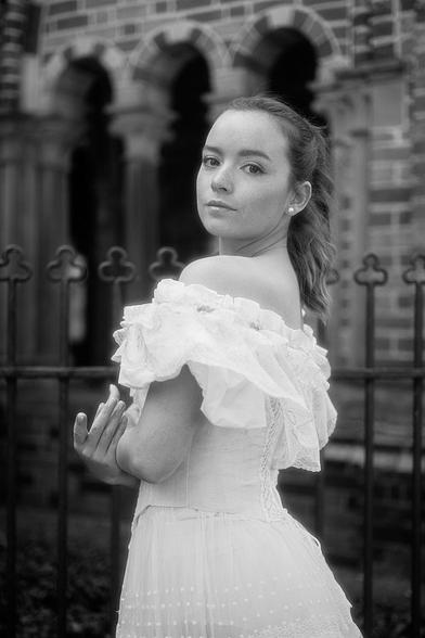 Portrait einer Ballerina