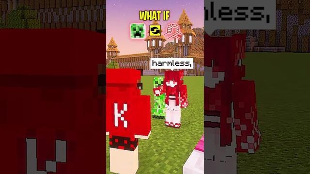 WHAT IF MINECRAFT WAS REVERSED? ⛏️ #shorts
