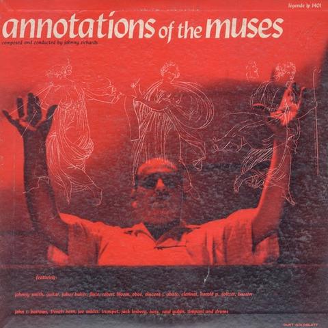 Annotations Of The Muses by Johnny Richards LP cover