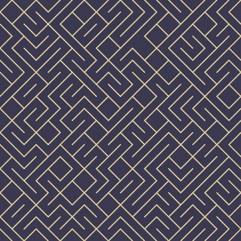 a random maze like pattern made up of forward and backward slashes
