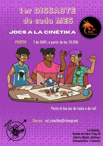 JOCS A LA CINÈTIKA
