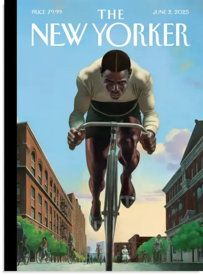 Couverture de The New Yorker

illustration avec Major Taylor
