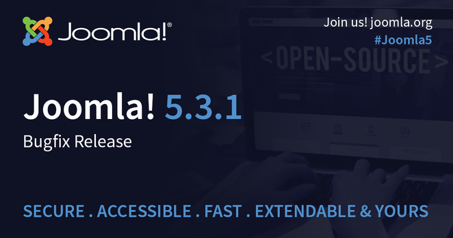 Cover Image Joomla 5.3.1