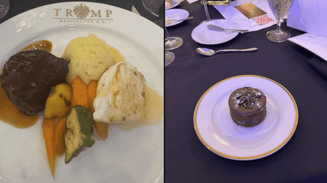🍽️ According to one attendee at Trump's crypto dinner, the evening was subpar. He called the food "garbage," even stating that, in his opinion, even McDonald's would have been better. As for Trump's speech, it was 25 minutes of "bullshit," only to end up saying nothing concrete ...