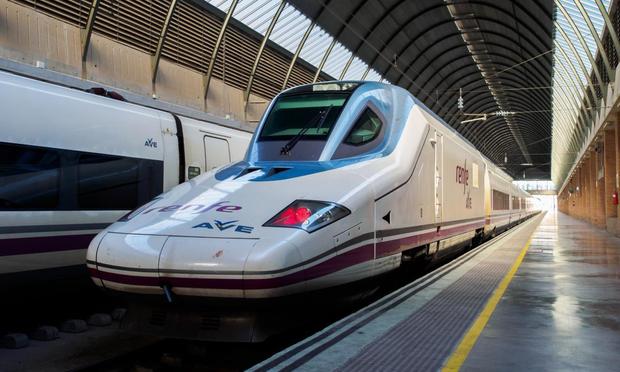 Un AVE de Renfe. (JIANG Zheng)