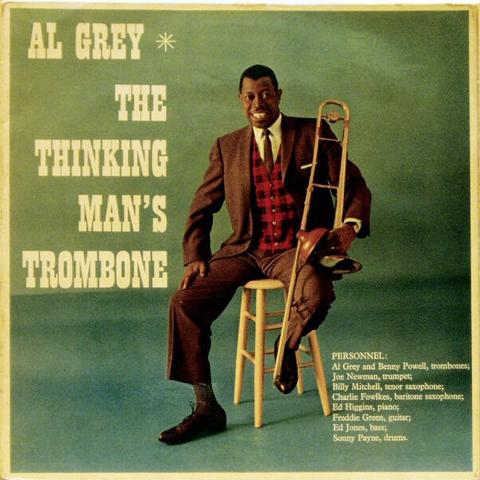 The Thinking Man's Trombone by Al Grey LP cover