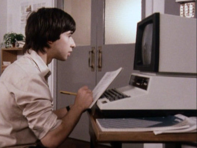 Martin uses his secondary school's Commodore PET to do his research in "Codename Icarus".