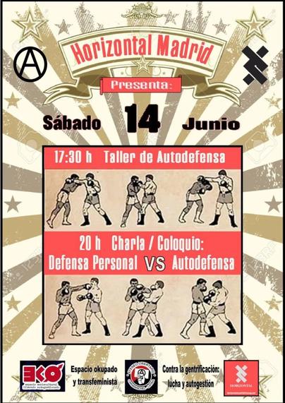 Taller de Autodefensa y Charla coloquio: Defensa Personal vs Autodenfesa