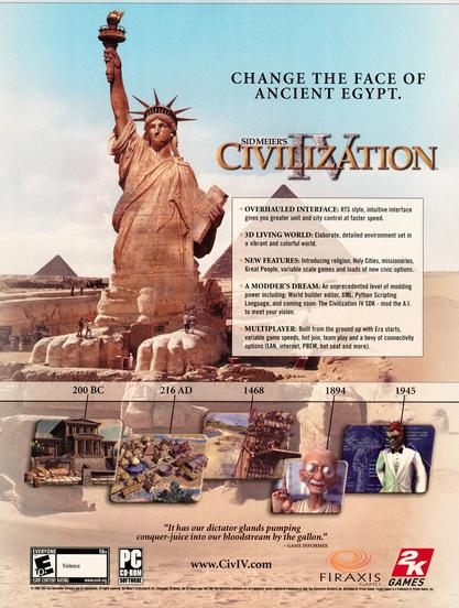 Civilization IV Magazine Ad (2006)
