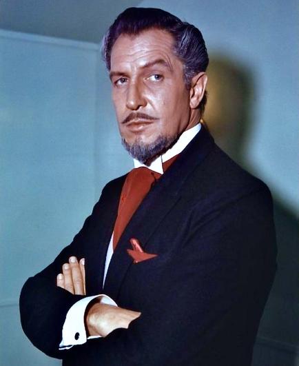 Vincent Price as Mr. Scratch — "an individual of many talents and traits" — in Irwin Allen's THE STORY OF MANKIND (1957).