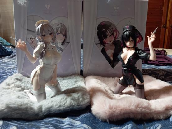 Nurse Ren Shirayuki and Shino Saotome.