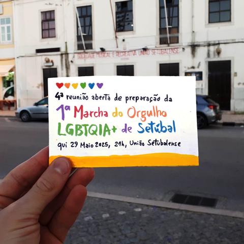 5ª reunião de preparação da 1ª Marcha do Orgulho LGBTQIA+ de Setúbal