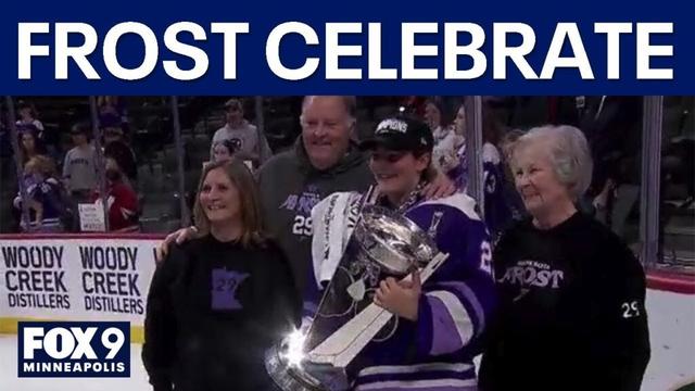 Minnesota Frost celebrate PWHL title repeat [RAW]