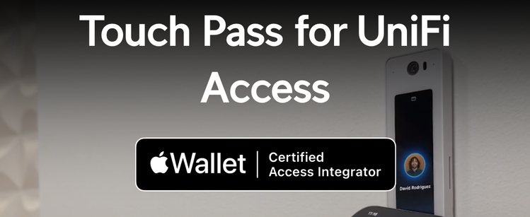 Touch Pass for UniFi Access Wallet| Certified Access Integrator David Rodriguez