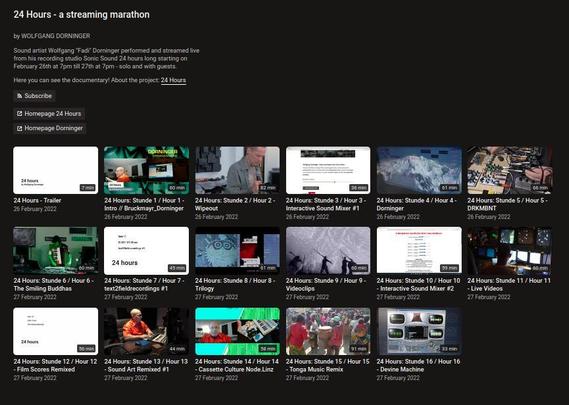 My video pages