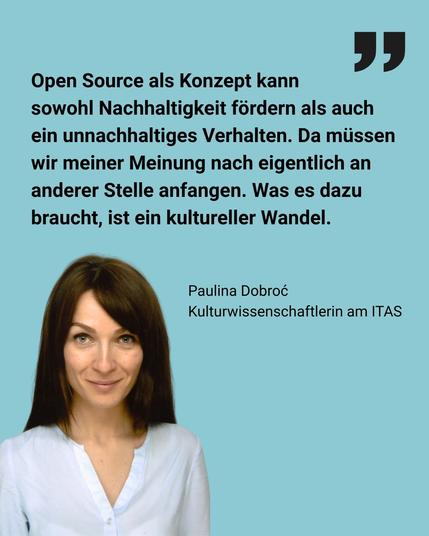 Open Source Beitrag von Paulina Dobroc'