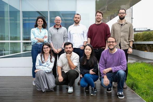 Photo of the Neuroinformatics Unit team