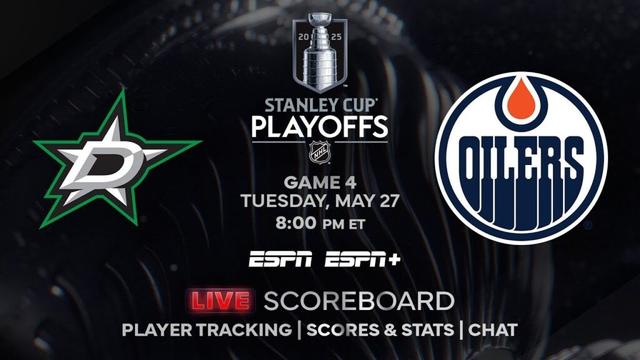 2025 NHL Conference Finals - Game 4: Dallas Stars vs. Edmonton Oilers