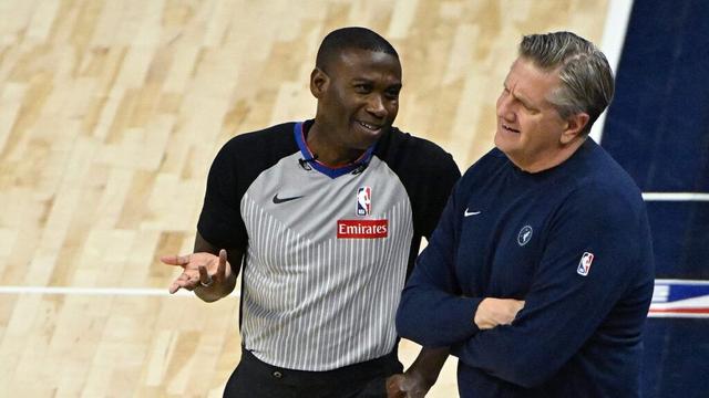 Chris Finch calls lack of Thunder off-ball fouls 'interesting'