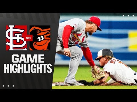 カーディナルズ対オリオールズゲームのハイライト（5/27/25）| MLBのハイライト