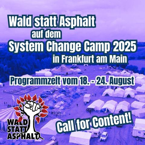 lila Background Foto mit Zelten auf einem Camp