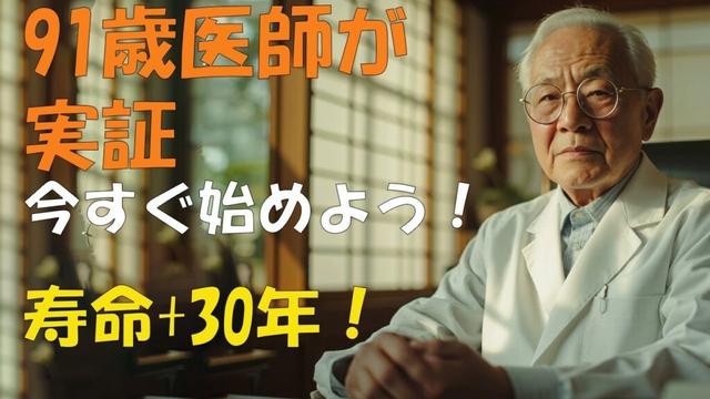 65歳以降、朝起きたら必ずやるべき5つの習慣｜たった5分で30年長生きできます｜91歳現役医師の健康法｜人生の知恵｜老後の体験談｜オーディオブック