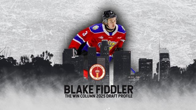 Blake Fiddler 2025 NHL Draft Profile