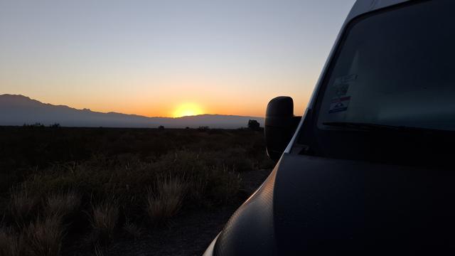 Sonnenaufgang in der Reserva privada