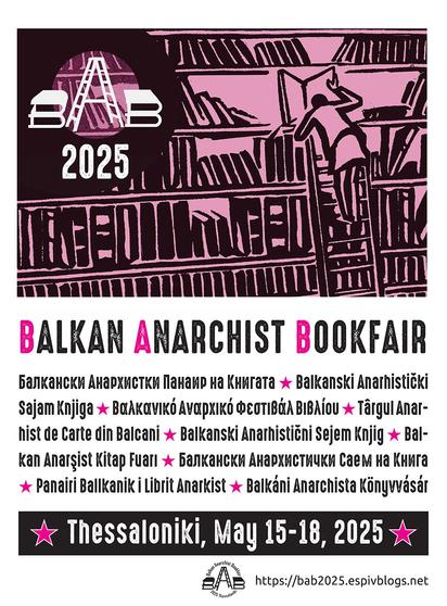 Infokafana: Poročilo iz Balkanskega anarhističnega sejma knjig (report: BAB 2025)