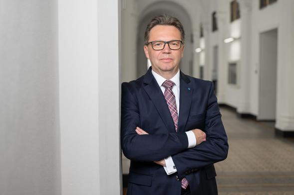 Prof. Dr. Volker Epping, Präsident der Leibniz Universität Hannover (Bildquelle: LUH/Moritz Küstner)
