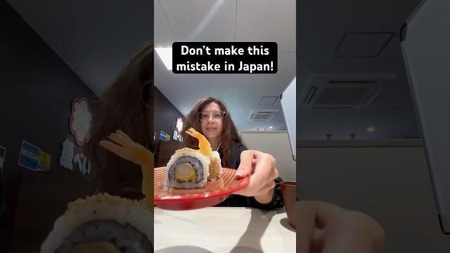 Planning a trip to Japan? Don’t miss eating sushi from a conveyor belt #sushi #japan