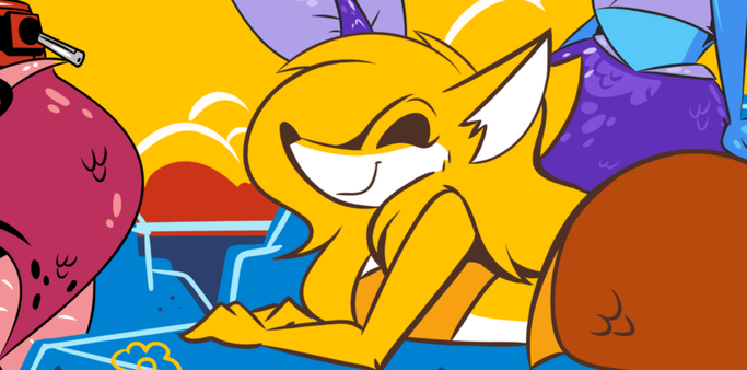 Sabri as a mermaid relaxing on a rock

Click the link to view the full image