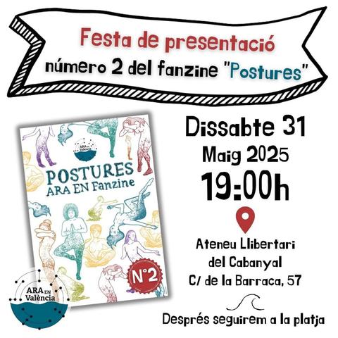 Festa de presentació del n.º 2 del fanzine POSTURES