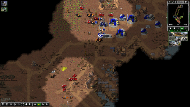ein Screenshot des Strategiespiels OpenRA