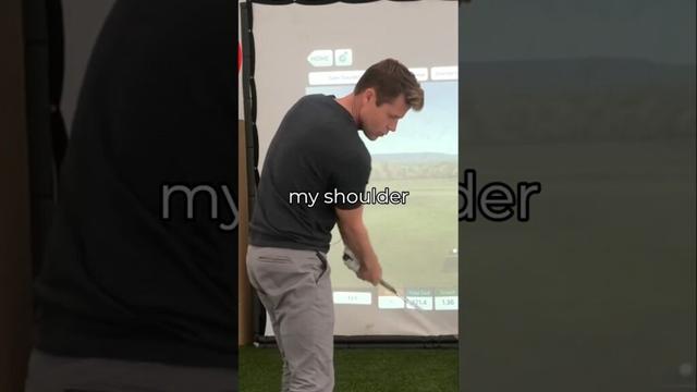 Square to Square Golf Swing | Right Shoulder Draw Ball Flight #impact #compression #squaretosquare