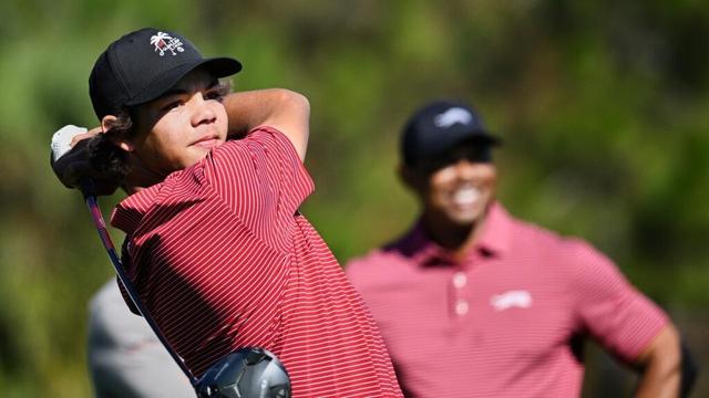 Charlie Woods wins American Junior Golf Association title, Tiger Woods’ son, ranking, age, PGA