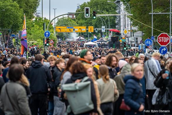 A100 wegbassen Demo am 17.5.25