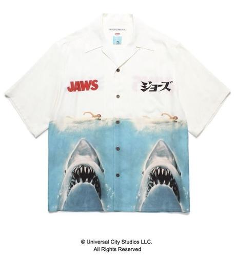 夏＋海＝サメ（!?）。名作パニック映画のアートワークを大胆に落とし込んだコラボは、今夏の主演候補筆頭です。 | news | HOUYHNHNM（フイナム）