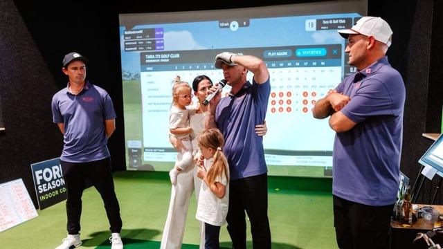 Tauranga trio’s non-stop golf fundraiser nets $15,000 for Remi’s therapy